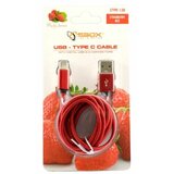 S Box Kabel USB type C M/ USB A M, 1,5 m jagoda crveni | shoptok.hr