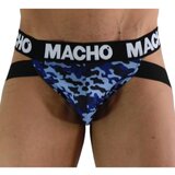 Macho Underwear MACHO - MX28MA JOCK MILITARY BLUE | shoptok.hr