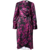 Closet London Obleka lila / temno liila / črna | Shoptok.si