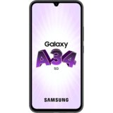 Samsung Smartphone 6.6", 5G, Octa Core 2.6GHz, RAM 6GB, 48Mpixel - Galaxy A34 5G 6GB/128GB Black | Eponuda.ba