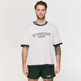 Oversized Varsity T-Shirt White S
