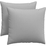 vidaXL jastučići za sofu 2 pcs siva 45 x 45 cm tkanina | shoptok.hr