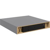  Plutajuće zidne police 4 kom sive 23 x 23,5 x 3,8 cm MDF | shoptok.hr