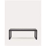 Kave Home Kovinska vrtna miza 100.5x220 cm Galdana – | Shoptok.si
