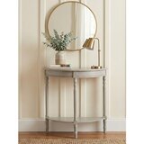 Premier Housewares Siva stranska mizica iz masivnega bora 30x80 cm Heritage – | Shoptok.si