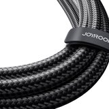Joyroom Polnilni kabel serije Speedy (SA21-1T2) - Type-C do 2x USB-C - hitro polnjenje - 100 W - 150 cm - črn | Shoptok.si