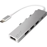 LINQ Zvezdišce USB tipa C s 4 vrati USB, hitrim prenosom 5 Gb/s in funkcijo OTG - (21262084) Cene
