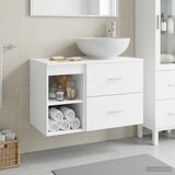  Set namještaja za kupaonicu 2 kom. Bijela Konstruirano drvo 49,5 x 44,5 x 80 cm | shoptok.hr