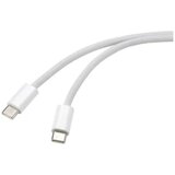 Renkforce Apple iPad/iPhone/iPod priključni kabel [1x muški konektor USB-C® - 1x muški konektor USB-C®] 1.00 m bijela | Eponuda.ba