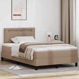  Postelja z vzmetnico Kapučino 120 x 200 cm Umetna koža, (5000125764) | Shoptok.si