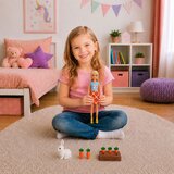 Anlily lutka s bijelim zecom i mrkvom, set za sjedenje s mrkvom | shoptok.hr