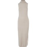 Urban Classics Women's knitted dress Turtleneck sand | shoptok.hr