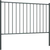  Ogradni panel Woerden sa stupovima čelik 1,7x1,25 m antracit boje | shoptok.hr
