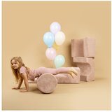 MeowBaby Kaki krpo penasto igrišče 250x45x30 cm Montessori - | Shoptok.si