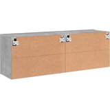  Zidni TV ormarići 2 kom sivi boja betona 60x30x41 cm | shoptok.hr