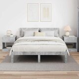 Konačna Stolić 2 pcs Betonski sivi 40,5 x 40 x 45 cm | shoptok.hr