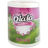 OLALA Papirnate brisače v roli Olala Maxirola (24,2 cm, 1 rol/pak, bele)