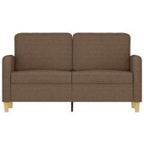  Dvosjed od tkanine smeđi 120 cm | shoptok.hr