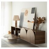 Hanah home tv polica mesta walnut | ePonuda.com