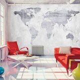  Samoljepljiva foto tapeta - Concrete Map 98x70 Cijene