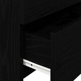 vidaXL Noćni ormarići 2 kom s 2 ladice crne boje 40x36,5x62 cm | shoptok.hr