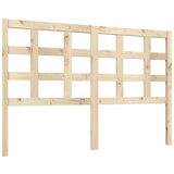 Maison Chic posteljno vzglavje - vzglavna omarica - nočna omarica 140,5x4x100 cm trdna borovina, (21704649) Cene