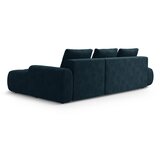 Cosmopolitan Design Petrolej zelena baršunasti sklopiva/s prostorom za odlaganje kutna garnitura (s desnim kutom/s ležaljkom) Linz – | shoptok.hr