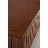 Jotex Temno rjava klubska mizica iz MDF plošč 90x90 cm Furuvik – | Shoptok.si