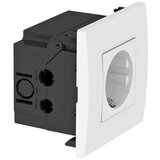 OBO Bettermann Vertr vtičnica 1gang 84x84x59mm rws SDE-RW D0RW1, (21225506) | Shoptok.si