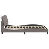  Okvir za krevet bez madraca smeđesivi 140 x 190 cm od tkanine | shoptok.hr