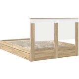  Krevet s od storage Sonoma hrast 135 x 190 cm Konstruirano drvo | shoptok.hr