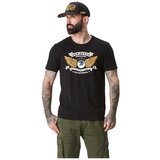 Von Dutch Majice & Polo majice TEE SHIRT SLUB AVEC LOGO Črna Cene