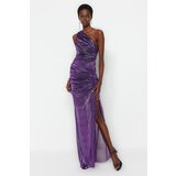 Trendyol Evening & Prom Dress - Purple - Shift Cene'.'