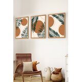 Wallity Set uramljenih MDF slika Myk3009-3, 3 dijela | Eponuda.ba
