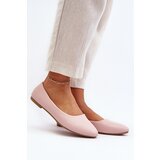 EVENTO Eco Leather Women's Ballerina Flats Pink Tindomiel | Shoptok.si
