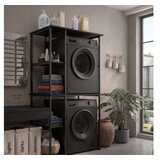 Hanah home Polica za veš mašinu Vento Black Cene