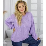 Pri Fluffy Women's Braided Sweater Buffed Sleeves AMELIA | shoptok.hr