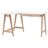 Ragaba Radni stol s bijelom pločom 85x135 cm Luka - Cijene