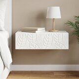 Stolna montirana na zid Bijela 87,5 x 34,5 x 17 cm | shoptok.hr