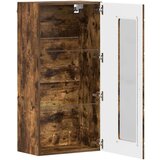 vidaXL Omarica za montažo na steno Dimljeni hrast 55 x 29 x 100 cm | Shoptok.si