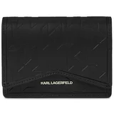 Karl Lagerfeld Velika ženska denarnica 240W3218 Črna