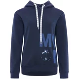 Zwillingsherz Sweater majica 'MOIN' plava / morsko plava / bijela