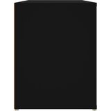  Stalak za cipele crni 100 x 35 x 45 cm od konstruiranog drva | shoptok.hr