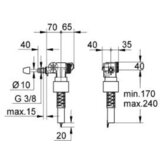 Grohe 37095000 ulivni ventil - plovak univerzalni | ePonuda.com