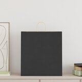  Papirnate vrećice 250 kom s ručkama crne 45x17x48 cm | Eponuda.ba
