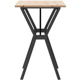  Blagovaonski stol Y-oblika 80x50x75 cm od borovine i čelik | shoptok.hr