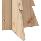  Drveno ukrasno božićno drvce 69,5 cm od masivne borovine | Eponuda.com