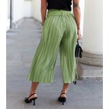 UR/CEO Light green wide pleated pants Longo | Shoptok.si