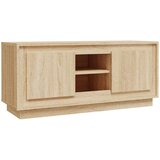vidaXL TV omarica sonoma hrast 102x35x45 cm inženirski les | Shoptok.si