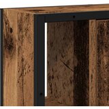 Ormarić za kupaonsko ogledalo staro drvo 60x16x60 cm inženjerski drvo | shoptok.hr